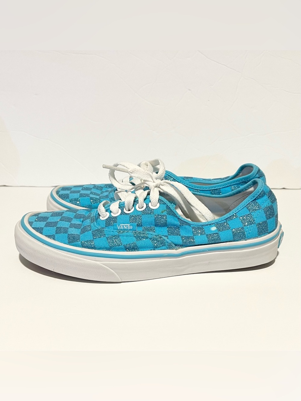 Vans Shoes Women’s 8 Teal Checks